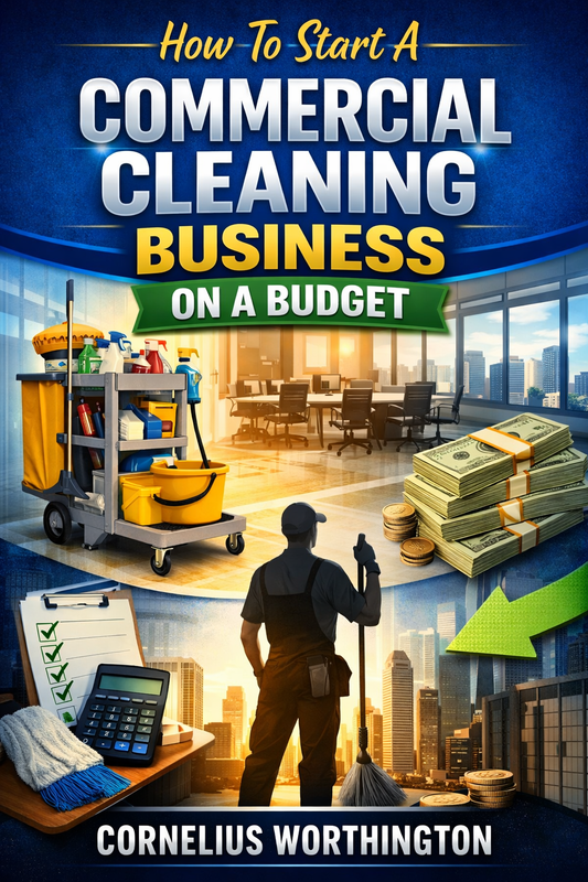 How To Start A Commercial Cleaning Business On A Budget - How To Bid On Cleaning Contracts - How Much To Charge For Commercial Cleaning
